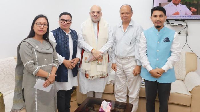 NPP delegation seek Amit Shah’s intervention for restoring peace