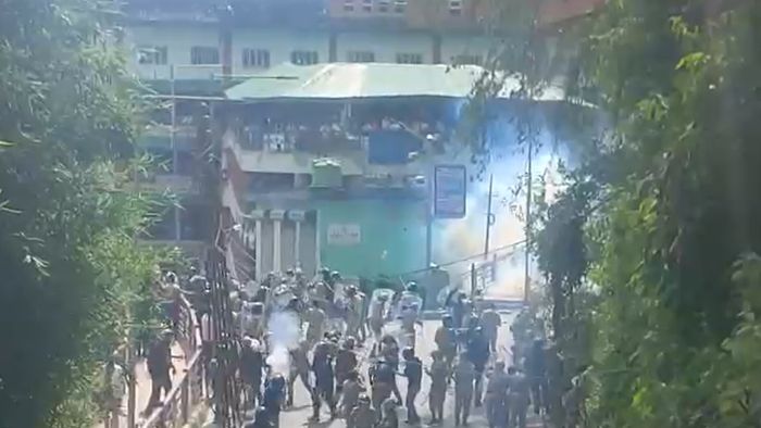 Sikkim BJP condemns police lathi charge on peaceful protestors