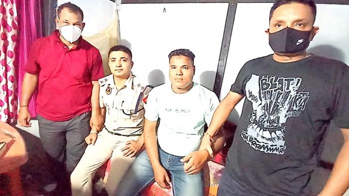 Sub-inspector, constables of Laharighat police station arrested on bribery charges