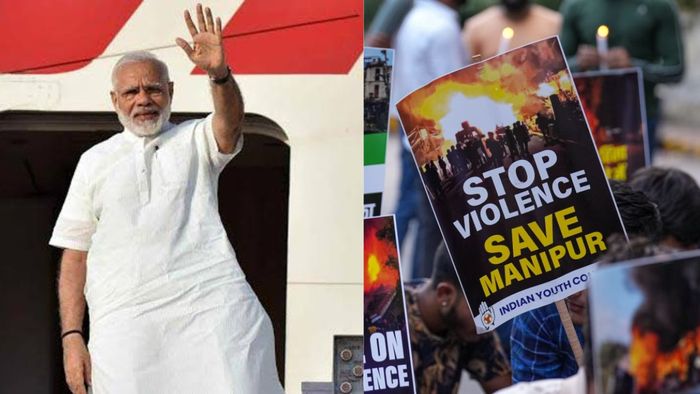 TMC takes a jibe at PM Modi’s foreign trips amid Manipur violence