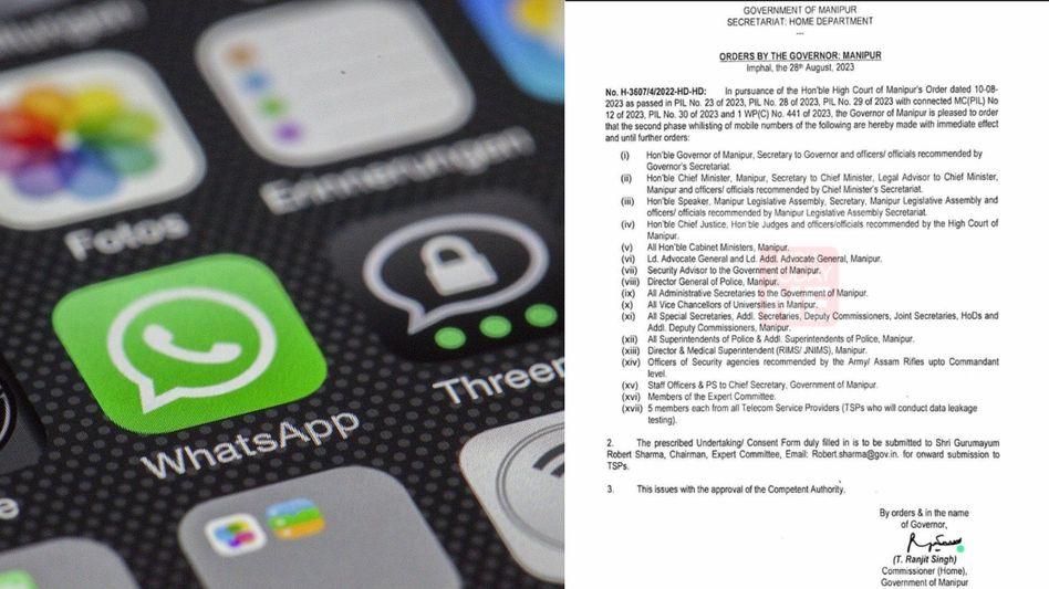 Manipur violence: Government announces second phase whitelisting of mobile numbers for internet service Manipur violence: Government announces second phase whitelisting of mobile numbers for internet service