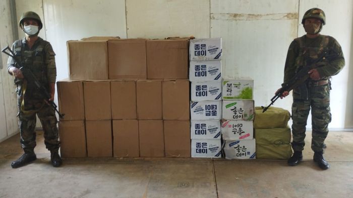 Foreign cigarettes and liquor worth Rs 35.92 lakh recovered from Champhai district
