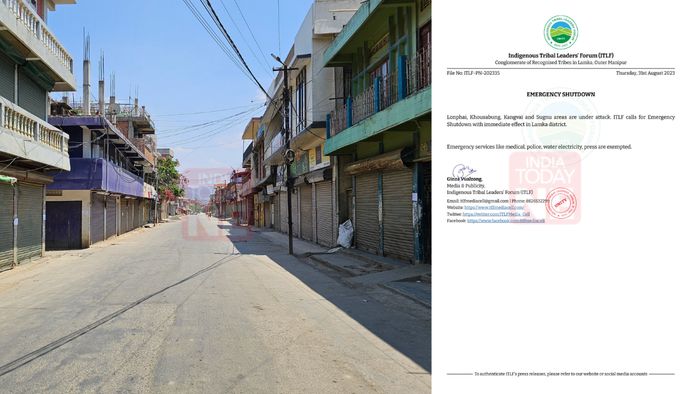 Manipur violence: Top tribal body calls for complete shutdown in Churachandpur district