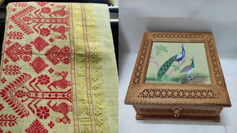 Assam Stole gifted during G20 by India Assam Stole gifted during G20 by India
