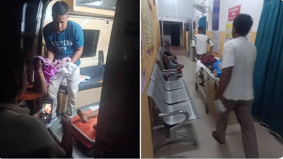 Assam: Gauhati Police assist in unprecedented roadside birth near Boripara Station Road Assam: Gauhati Police assist in unprecedented roadside birth near Boripara Station Road
