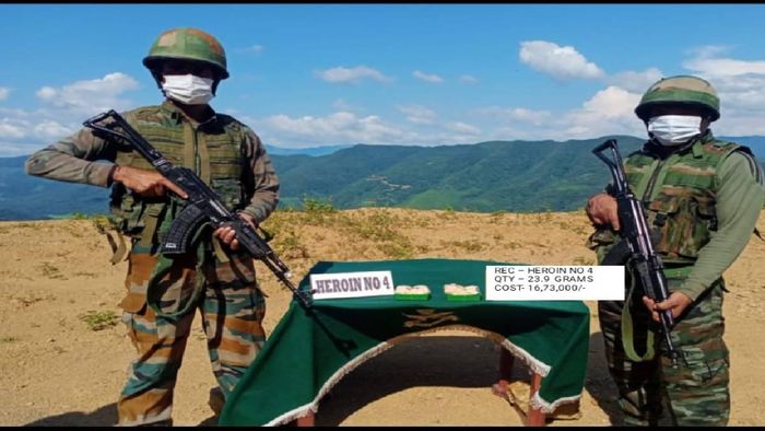 Heroin seized in Mizoram