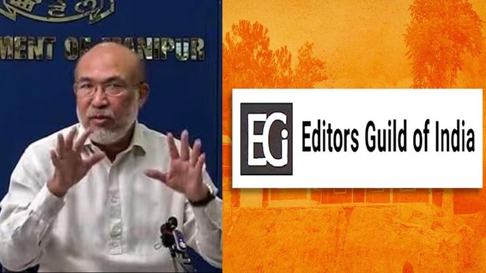 Manipur: Editors Guild of India denounces CM N Biren Singh's'anti-state' label amid FIRs filed against them