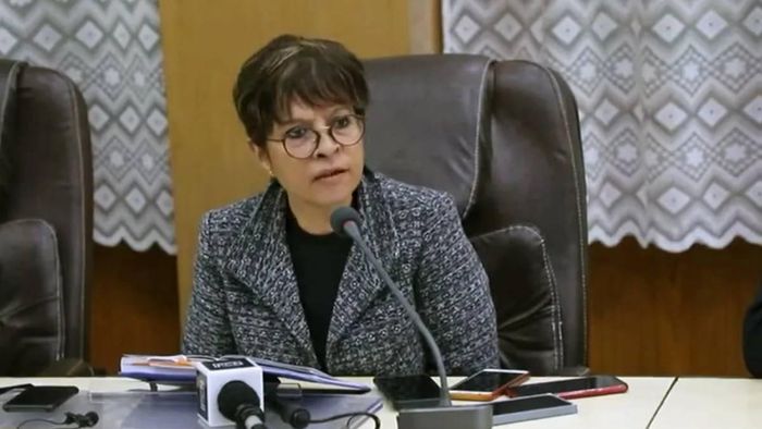 Health Minister Ampareen Lyngdoh