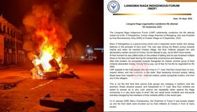 Manipur violence: Naga forum condemns alleged assault on former village chairman by Kuki militants Manipur violence: Naga forum condemns alleged assault on former village chairman by Kuki militants