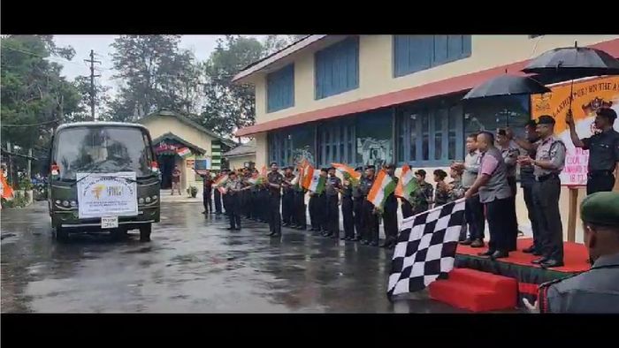 Mizoram: Tourism Minister flags off National Integration Tour organized by Assam Rifles