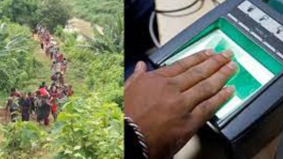 Mizoram refuses to collect biometric data of Myanmar refugees citing rights violation Mizoram refuses to collect biometric data of Myanmar refugees citing rights violation