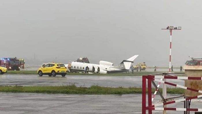 Multiple flights diverted from Mumbai airport after aircraft skids off runway