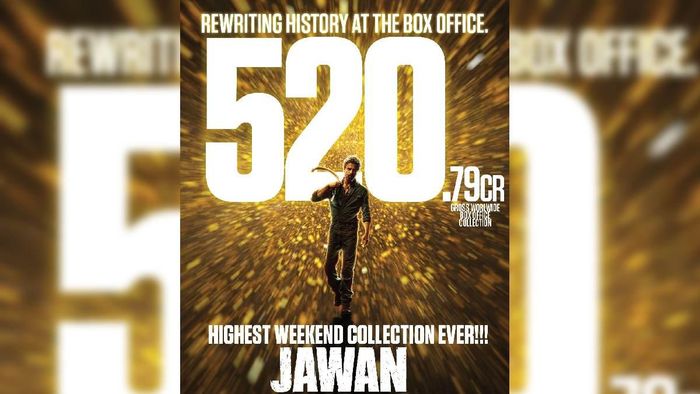 Jawan Box Office Collection Day 5: SRK's film is making history everyday, total earning stands at Rs 520 crore