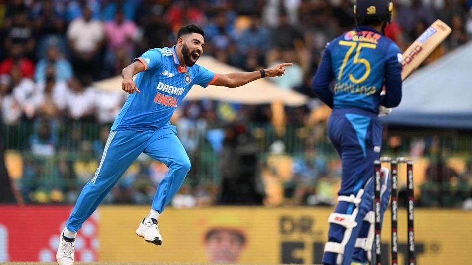 Asia Cup Final: Sri Lanka all out for just 50 runs, India yet to bat Asia Cup Final: Sri Lanka all out for just 50 runs, India yet to bat