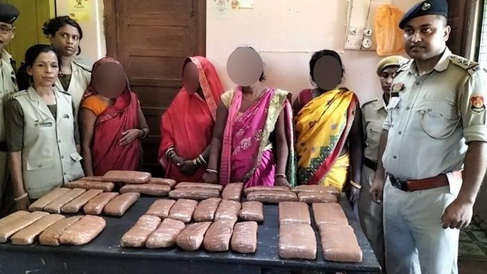Four women held with cannabis in Tripura