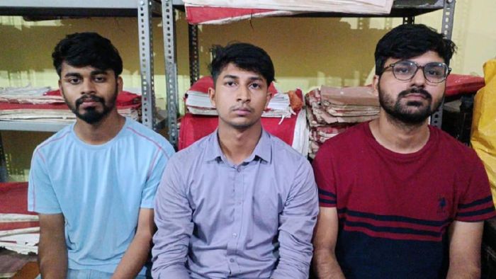 Three held from Guwahati's LGBI airport on charges hacking a travel agent's account and purchasing plane tickets