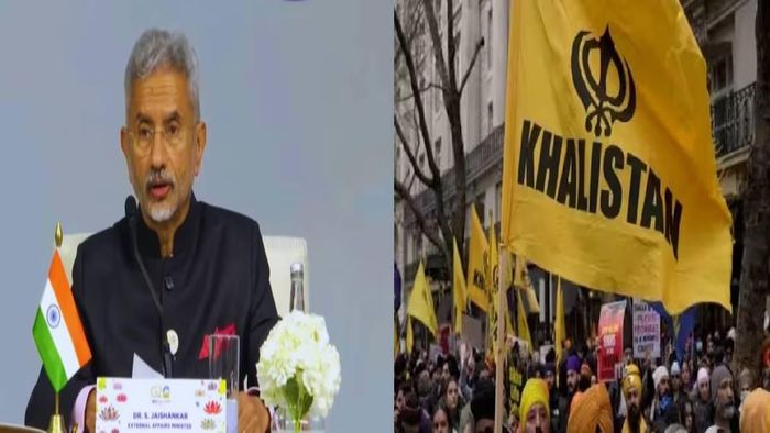 Indian Foreign Minister S. Jaishankar (L)