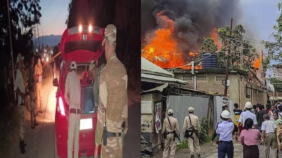 Manipur: 48-hour bandh called over arrest of 5 people held for carrying weapons Manipur: 48-hour bandh called over arrest of 5 people held for carrying weapons