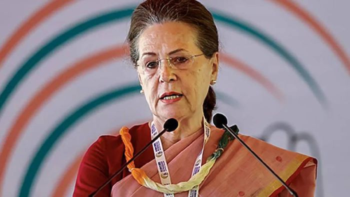 Congress leader Sonia Gandhi