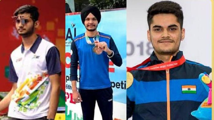 Indian men clinches gold in 25m Air Pistol team event