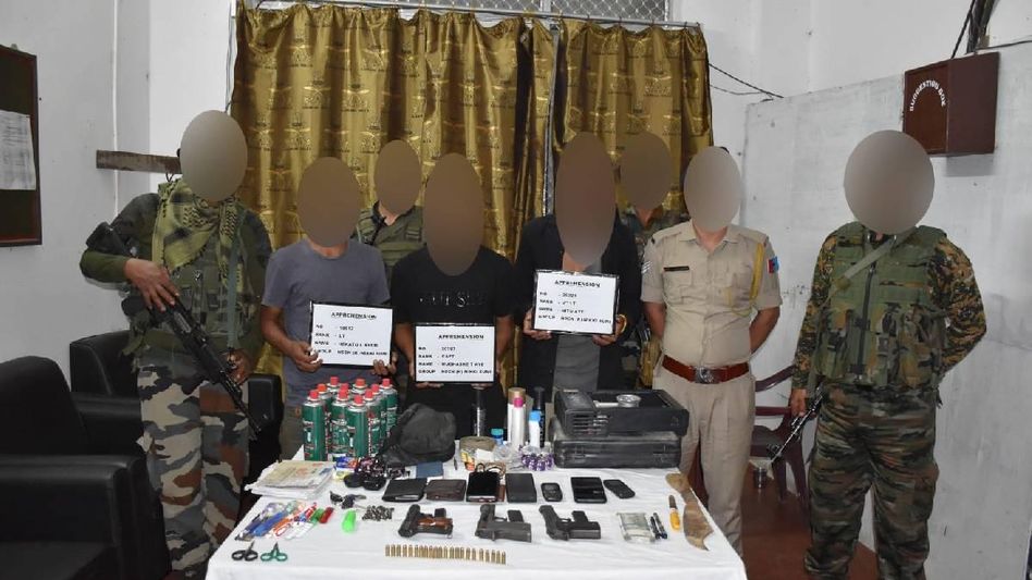 Assam Rifles apprehends three active cadres of NSCN (K-Nikki) in Nagaland, arms and ammunition seized Assam Rifles apprehends three active cadres of NSCN (K-Nikki) in Nagaland, arms and ammunition seized