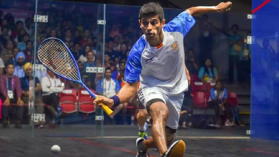 India beats Pakistan to bag gold medal in men's squash team event India beats Pakistan to bag gold medal in men's squash team event