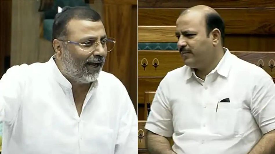 BJP MP Nishikant Dubey writes to LS Speaker, calls for inquiry into unsavory remarks made by MP Danish Ali in Parliament BJP MP Nishikant Dubey writes to LS Speaker, calls for inquiry into unsavory remarks made by MP Danish Ali in Parliament