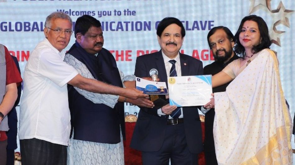 Public Relations Council of India confers Aadhvika Annual National Award to USTM PRO Public Relations Council of India confers Aadhvika Annual National Award to USTM PRO