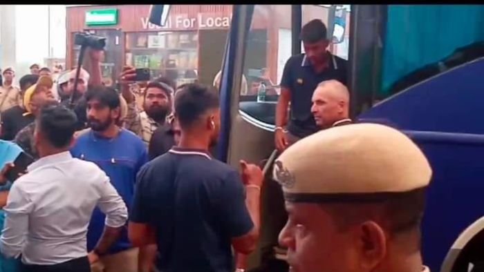 Sri Lankan cricket team arrives in Guwahati for warm-up matches