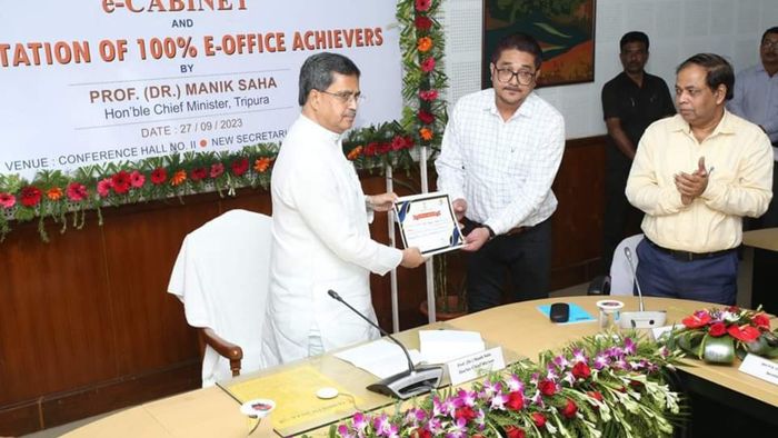 Tripura CM launches e-Cabinet, becomes fourth state in India to adopt digital cabinet