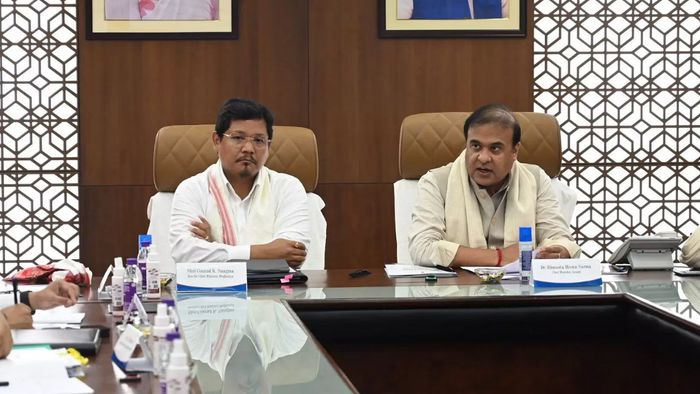 Himanta Biswa Sarma and CM Sangma to hold meeting in Guwahati