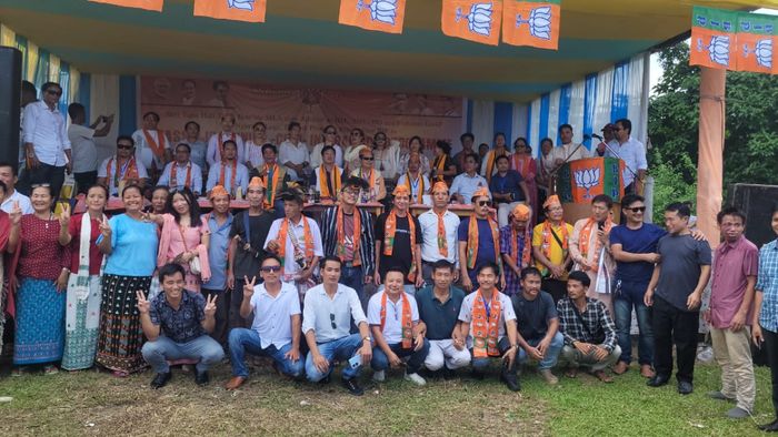 Major setback for National People's Party as several workers switch to BJP in Arunachal