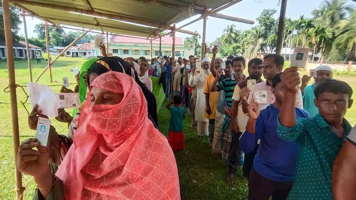 Tripura bypolls conclude peacefully with 83 percent voter turn out