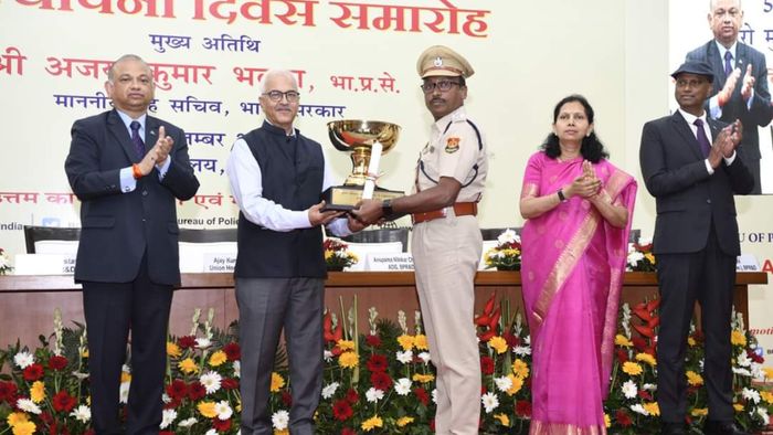 KTDS Police Training Academy in Tripura receives best constable training award in India
