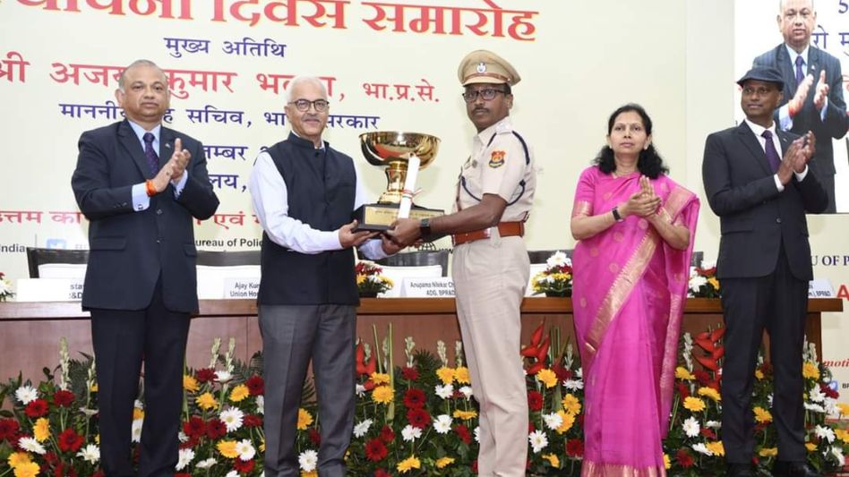Tripura: KTDS Police Training Academy receives best constable training award in India Tripura: KTDS Police Training Academy receives best constable training award in India