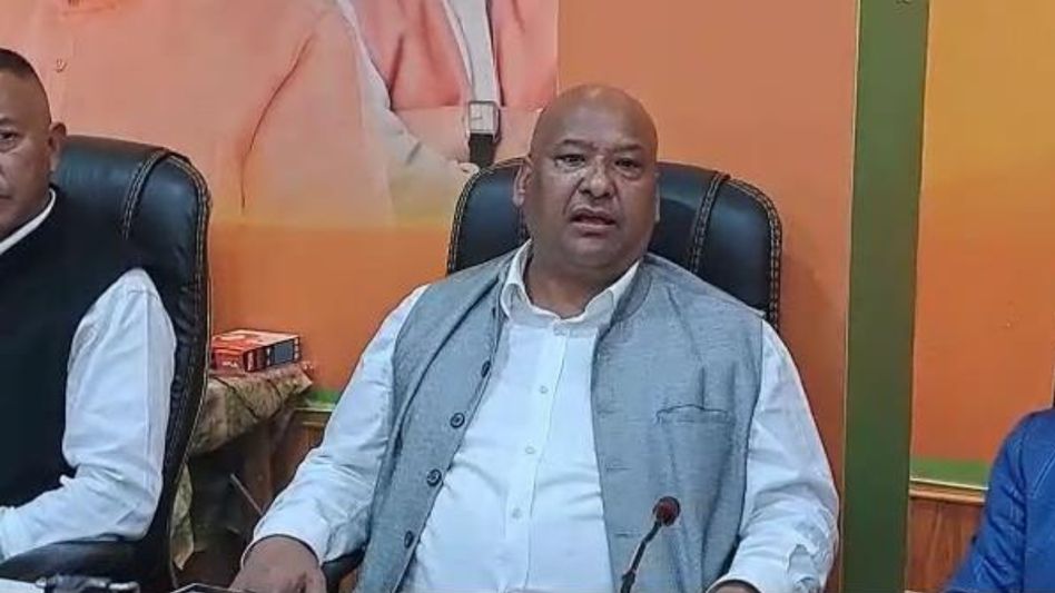 Meghalaya BJP leader accuses former legislator HM Shangpliang of practising nepotism Meghalaya BJP leader accuses former legislator HM Shangpliang of practising nepotism