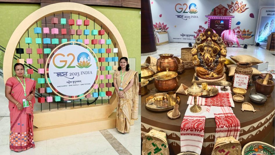 Assam women embark on a mission to showcase sustainable benefits of millets at G20 Summit Assam women embark on a mission to showcase sustainable benefits of millets at G20 Summit