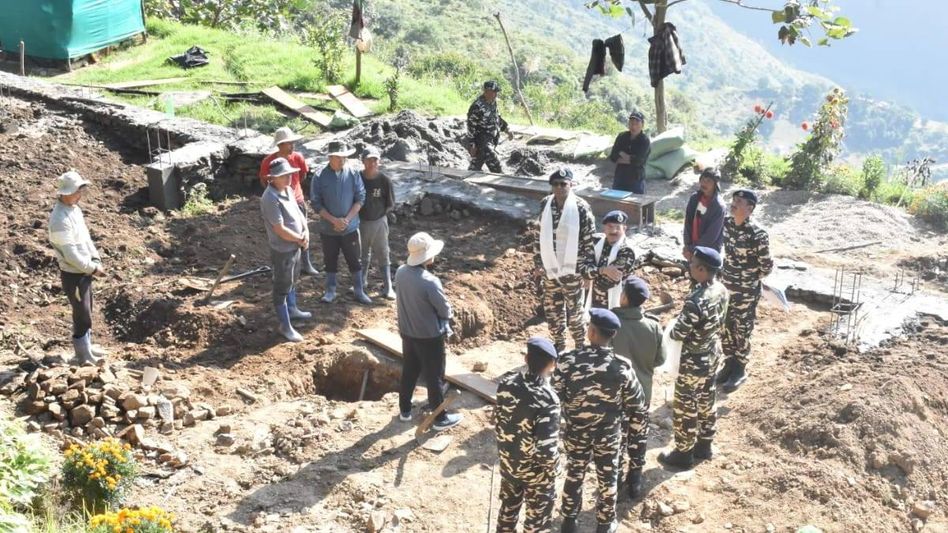 Arunachal: Inspector General (SSB) inspect 67 BN Lungla's operational readiness Arunachal: Inspector General (SSB) inspect 67 BN Lungla's operational readiness
