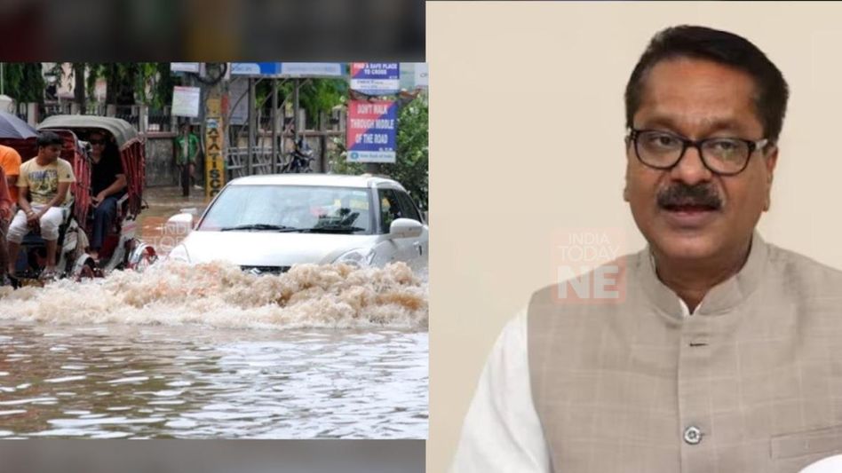 TMC accuses Urban Development Minister Ashok Singhal of flood crisis in Guwahati TMC accuses Urban Development Minister Ashok Singhal of flood crisis in Guwahati