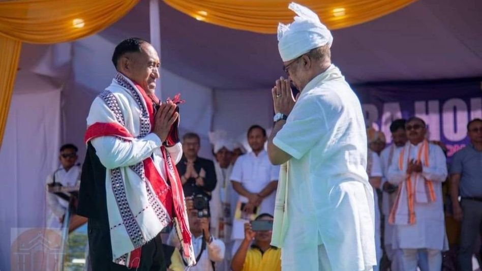 Manipur celebrates Mera Houchongba festival, CM sends out message of hills-valley unity Manipur celebrates Mera Houchongba festival, CM sends out message of hills-valley unity