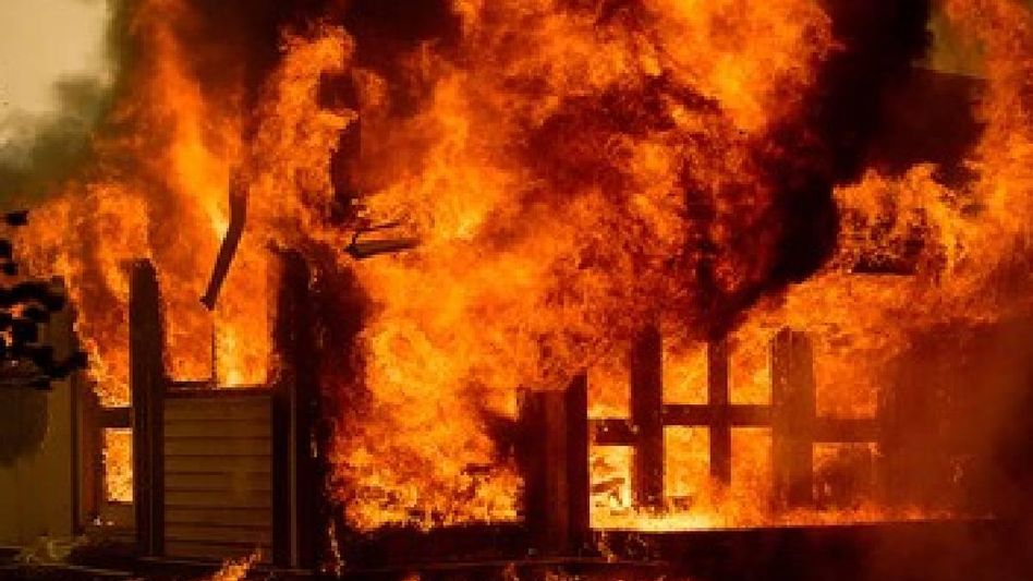 Maharashtra : 2 MLAs’ homes set on fire in Maratha quota protests, Ajit Pawar poster defaced Maharashtra : 2 MLAs’ homes set on fire in Maratha quota protests, Ajit Pawar poster defaced