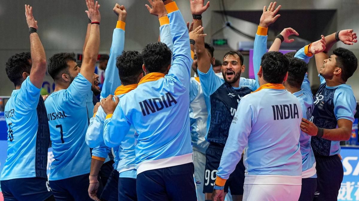 India bag gold medal in the rain washed final match men's cricket of the 19th Asian Games 2023