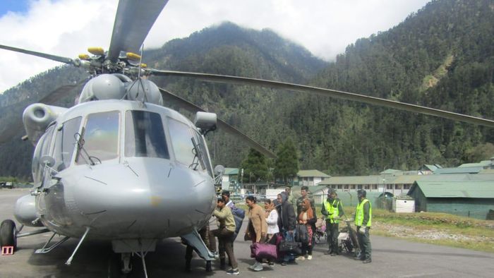 Indian army launches massive efforts to reconnect isolated villages in North Sikkim, rescues 150-200 civilians