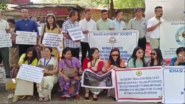 KAS pushes for inclusion of Khasi language in Eight Schedule of Constitution.