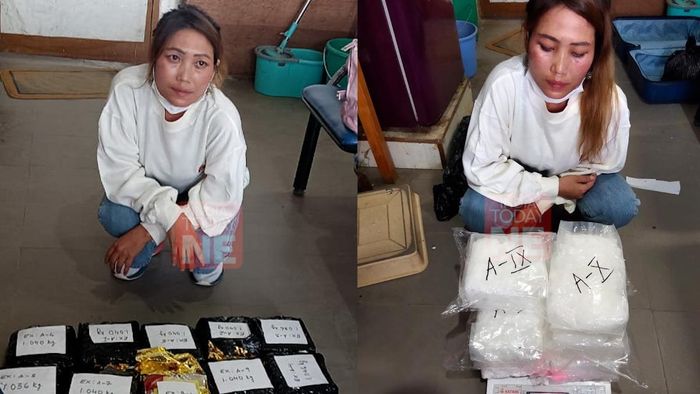 Mizoram: Record 10.4 kg of crystal meth worth Rs. 31 crore seized at Lengpui airport