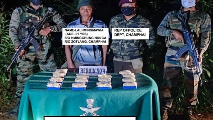 Mizoram: Heroin worth Rs 3.91 crore seized in four different locations