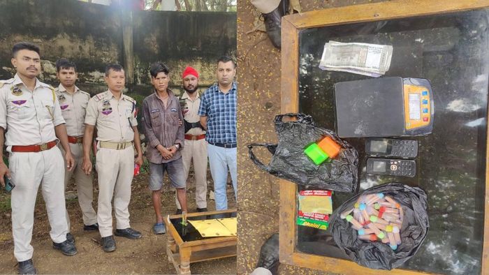 One drugs peddler held by Assam Police on October 11