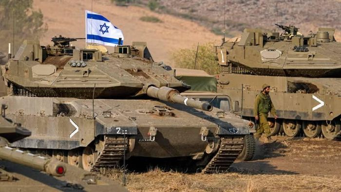 Israeli tanks ready for ground offensive (File Image)