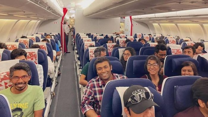 Another batch of Indians being repatriated from war torn Israel in a special flight under Operation Ajay