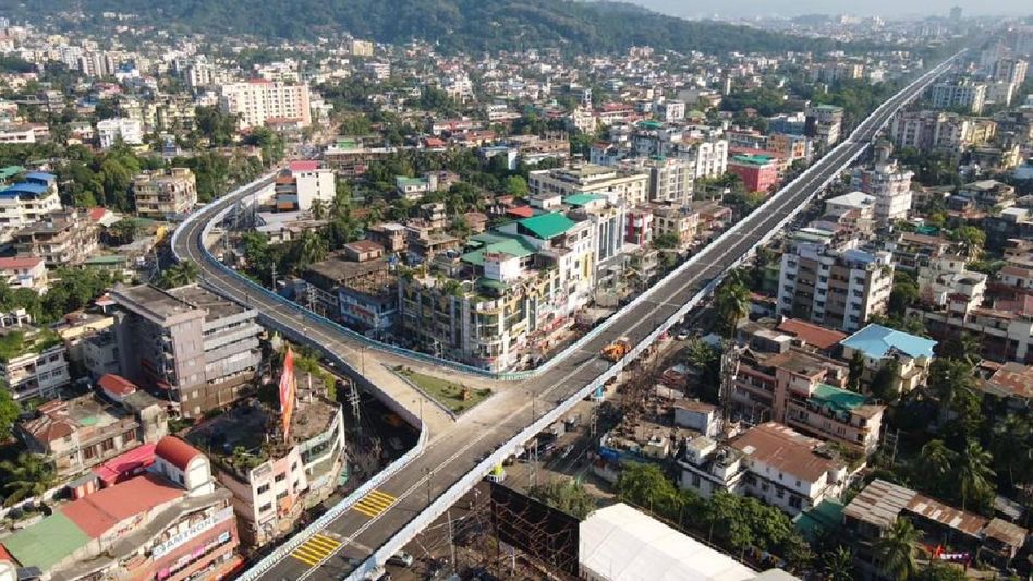 Assam CM Himanta Biswa Sarma shares bird's eye view of Shraddhanjali flyover on X, to inaugurate on Oct 19 Assam CM Himanta Biswa Sarma shares bird's eye view of Shraddhanjali flyover on X, to inaugurate on Oct 19
